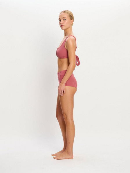 Modibodi Kupaće Modibodi Molokai Plunge Tie Back Top Mauve gornji dio