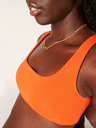 Modibodi Dvostrani top za kupaće Modibodi Black/Sunset orange