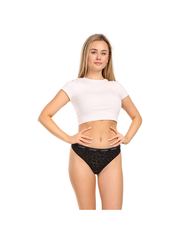 Calvin Klein Set od tri - ženske gaće brazilke Calvin Klein crne