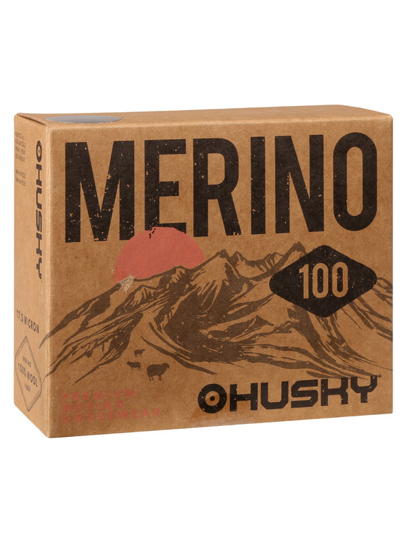 HUSKY Ženski termički grudnjak HUSKY MEBRA merino crn