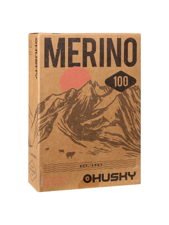 HUSKY Ženske termoaktivne donje hlače HUSKY MEREA merino crne