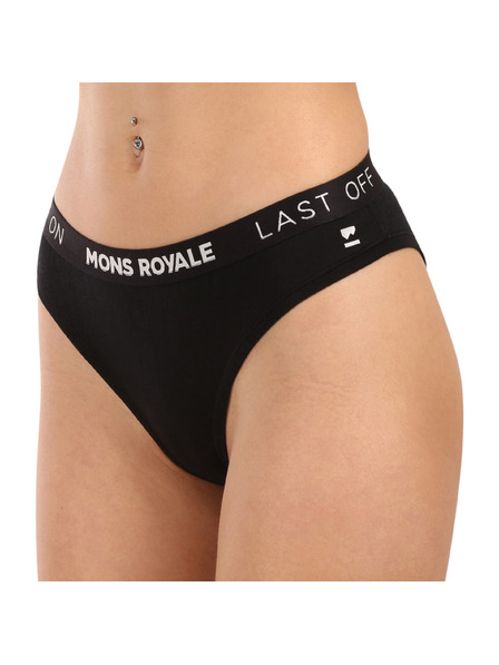 Mons Royale Ženske gaće Mons Royale merino crne
