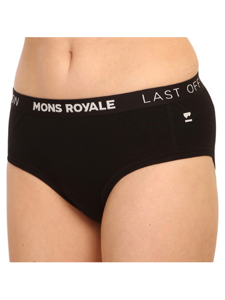Mons Royale Ženske gaće Mons Royale merino crne