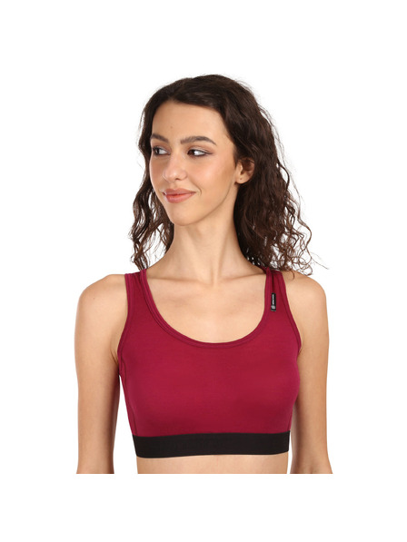 Sensor Ženski grudnjak Sensor Active merino crven