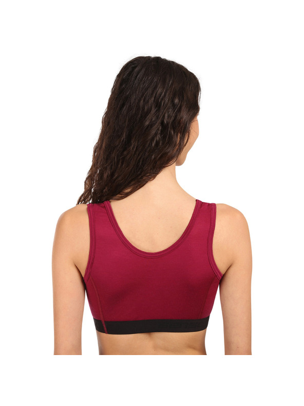 Sensor Ženski grudnjak Sensor Active merino crven