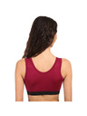 Sensor Ženski grudnjak Sensor Active merino crven
