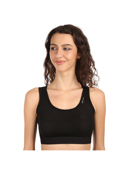 Sensor Ženski grudnjak Sensor Active merino crn