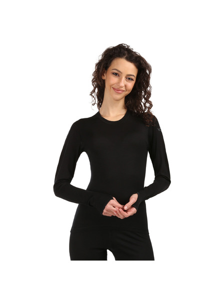 VoXX Ženski t-shirt VoXX merinowool funkcionalni crni