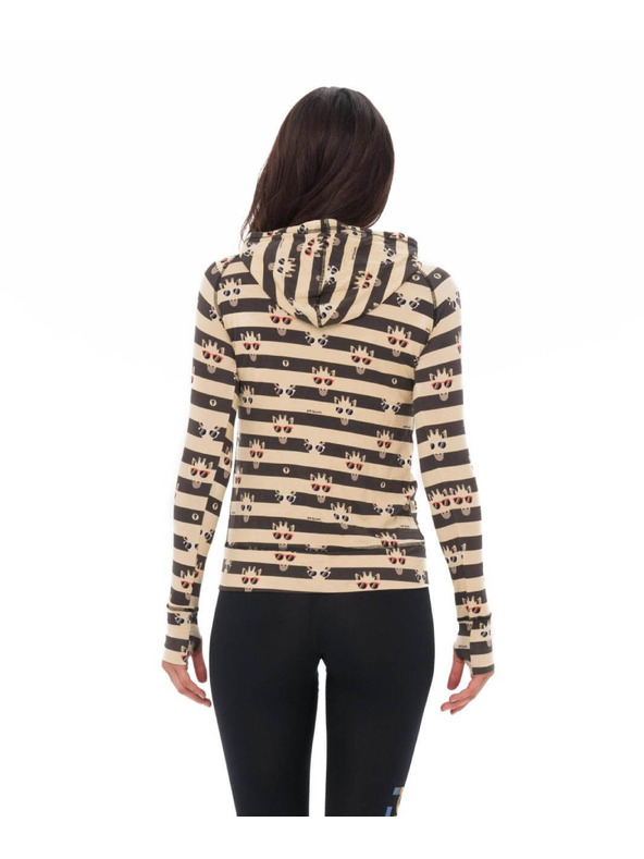 69slam Ženski duks 69SLAM GIRAFFE STRIPES BAMBOO
