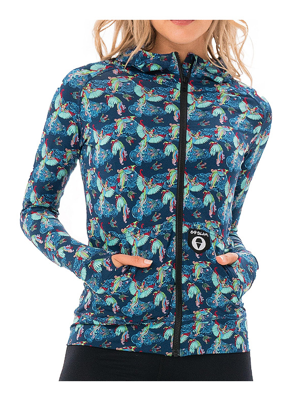 69slam Ženska hoodie 69SLAM BIRD PARADISE