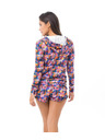 69slam Ženska hoodie 69SLAM TROPICAL GLITCH