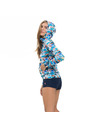 69slam Ženska hoodie 69SLAM INTO THE BLUE