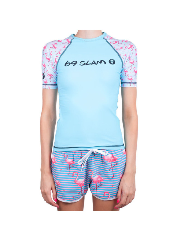 69slam Ženska majica 69SLAM plava