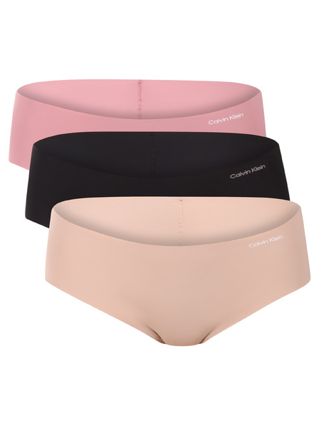 Calvin Klein Komplet od tri - ženske gaće Calvin Klein bezšavne višebojna