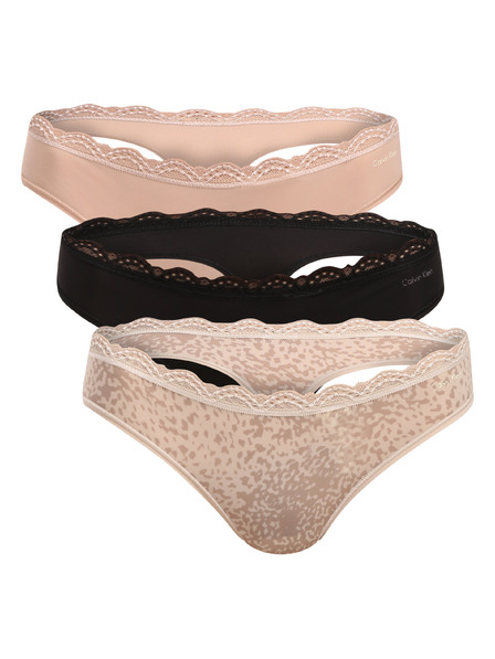 Calvin Klein Set od tri - ženske tange Calvin Klein višebojna