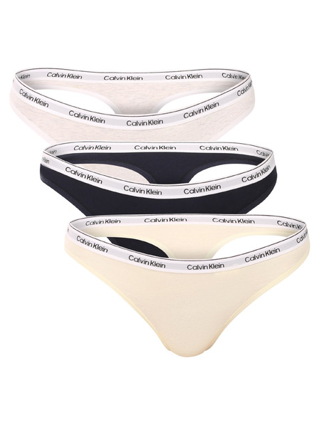 Calvin Klein Set od tri - ženske tange Calvin Klein višebojna