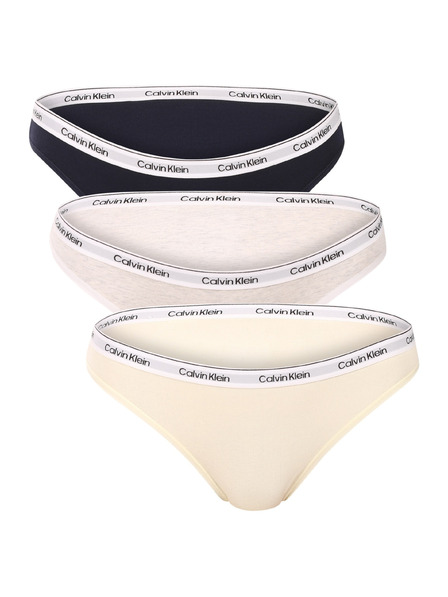 Calvin Klein Komplet od tri - ženske gaće Calvin Klein višebojna