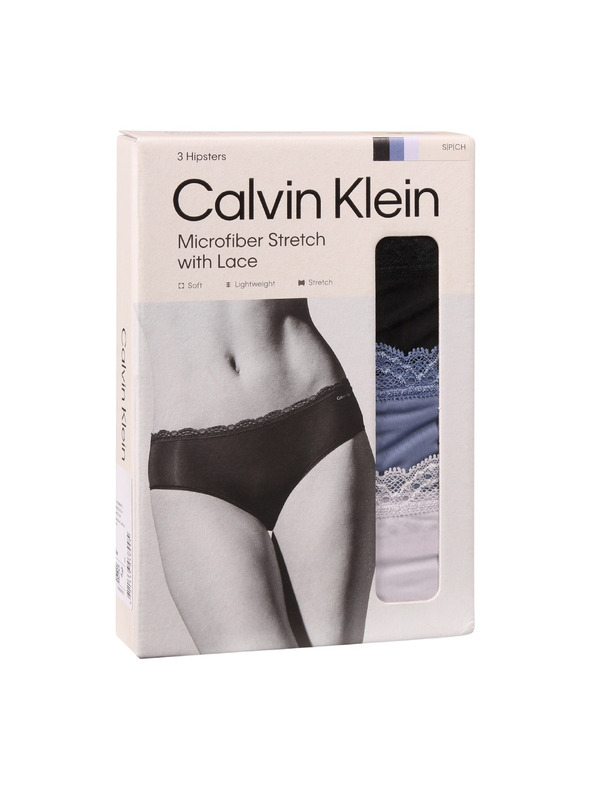 Calvin Klein Komplet od tri - ženske gaće Calvin Klein višebojna