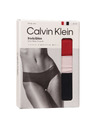 Calvin Klein Komplet od tri - ženske gaće Calvin Klein bezšavne višebojna