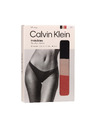 Calvin Klein Komplet od tri - ženske tange Calvin Klein bezšavna višebojna