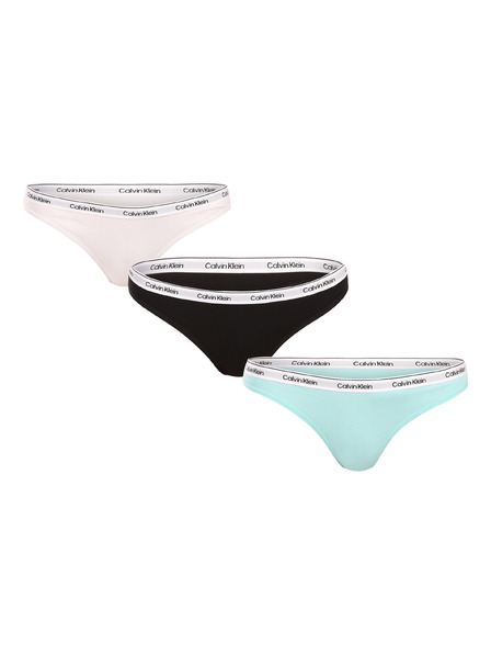 Calvin Klein Set od tri - ženske tange Calvin Klein višebojna