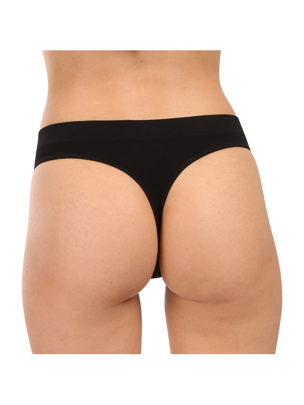 Gaubert Set od šest - ženski string Gaubert crni (GBTW-3104/black)