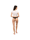 Gaubert Set od šest - ženski string Gaubert crni (GBTW-3104/black)