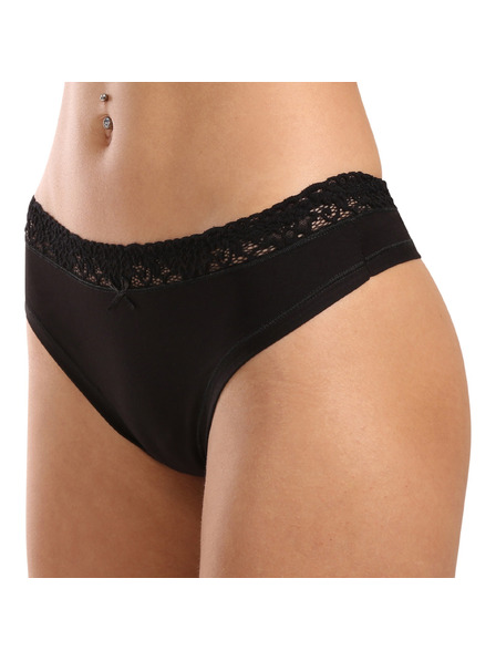 Lovelygirl Ženski string Lovelygirl crni