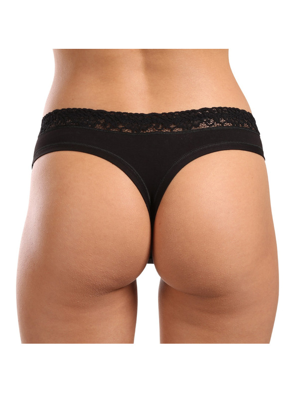 Lovelygirl Ženski string Lovelygirl crni