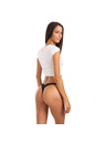 Lovelygirl Ženski string Lovelygirl crni