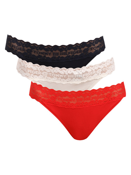 Tommy Hilfiger Set od tri - ženski tangi Tommy Hilfiger šareni