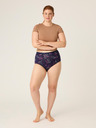 Modibodi Menstruacijske gaćice Modibodi Classic Full Brief Moderate-Heavy Passion Vine Navy
