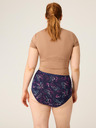 Modibodi Menstruacijske gaćice Modibodi Classic Full Brief Moderate-Heavy Passion Vine Navy