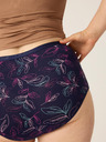 Modibodi Menstruacijske gaćice Modibodi Classic Full Brief Moderate-Heavy Passion Vine Navy