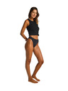 Modibodi Menstruacijske gaćice Modibodi Seamfree Hi Waist Cheeky Moderate Black