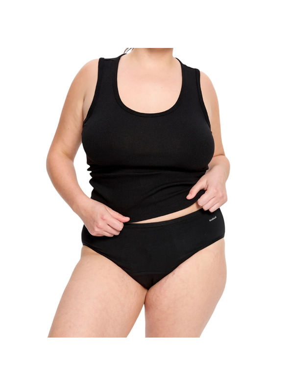 Modibodi Menstruacijske gaćice Modibodi Basic Mid-Rise Brief Super-Overnight