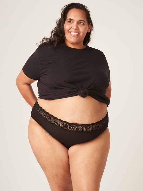 Modibodi Menstruacijske gaćice Modibodi Sensual Hi-Waist Bikini Moderate-Heavy