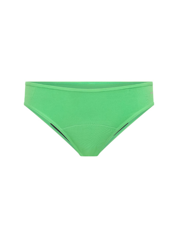 Modibodi Menstruacijske gaćice Modibodi Basic Mid-Rise Brief Moderate-Heavy Irish Green
