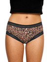Modibodi Menstruacijske gaćice Modibodi Sensual Boyleg Light Animalia Brown