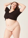 Modibodi Menstruacijske gaćice Modibodi Sensual Hi-Waist Bikini Maxi Beige