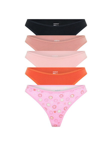 Modibodi Paket od pet - Menstruacijski tanga Modibodi Happy Place Multi