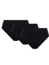 Modibodi Paket od tri - Menstruacijske gaćice Modibodi Soft Stretch Seamless Bikini Brief Moderate