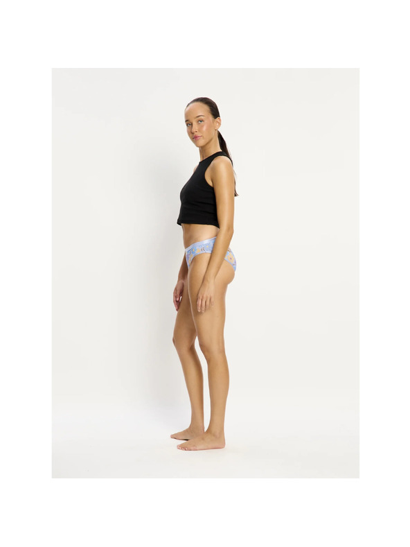 Modibodi Menstruacijske gaćice Modibodi Classic Bikini Super Happy Daisy Blue