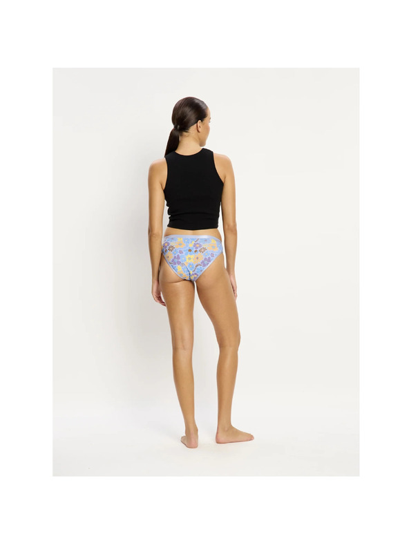 Modibodi Menstruacijske gaćice Modibodi Classic Bikini Super Happy Daisy Blue