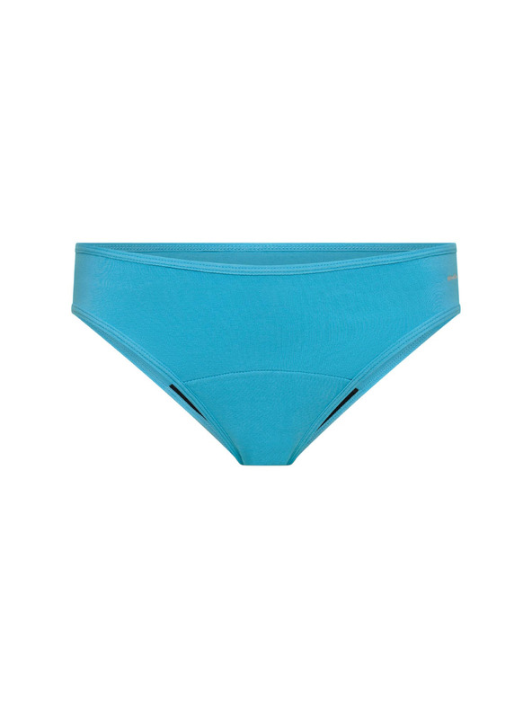 Modibodi Menstruacijske gaćice Modibodi Basic Mid-Rise Brief Moderate-Heavy Cerulean Blue