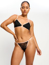 Modibodi Menstruacijski tanga Modibodi Bliss Thong Light Jet Black