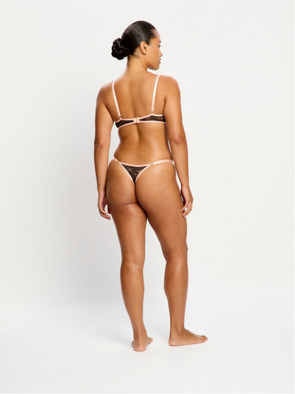 Modibodi Menstruacijski tanga Modibodi Bliss Thong Light Jet Black