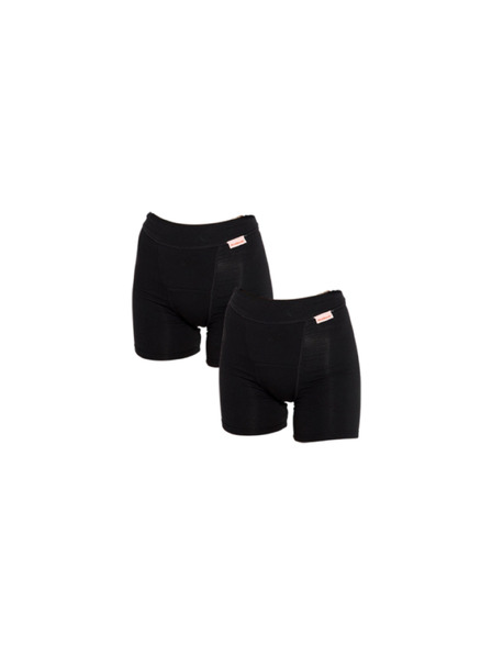 Modibodi Paket od dvije - Djevojačke menstruacijske gaćice za spavanje Modibodi Teen Sleep Short Super Black