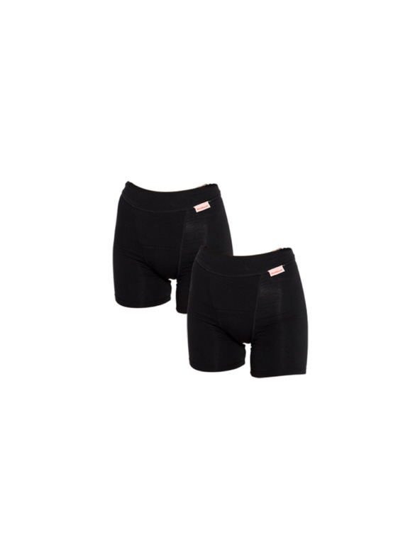 Modibodi Paket od dvije - Djevojačke menstruacijske gaćice za spavanje Modibodi Teen Sleep Short Super Black