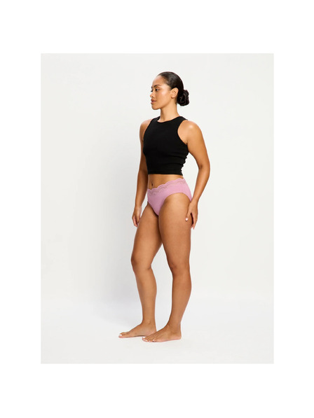 Modibodi Menstrualne gaće Modibodi Sensual Hi-Waist Bikini Light Dusky Orchid